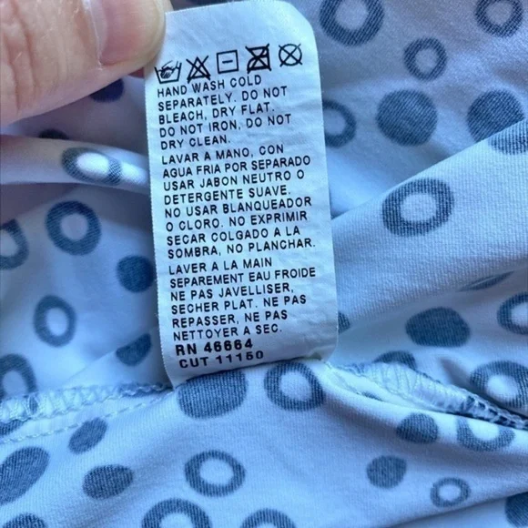 Athena Black White Polka Dot Athletic Dress - Picture 6 of 10